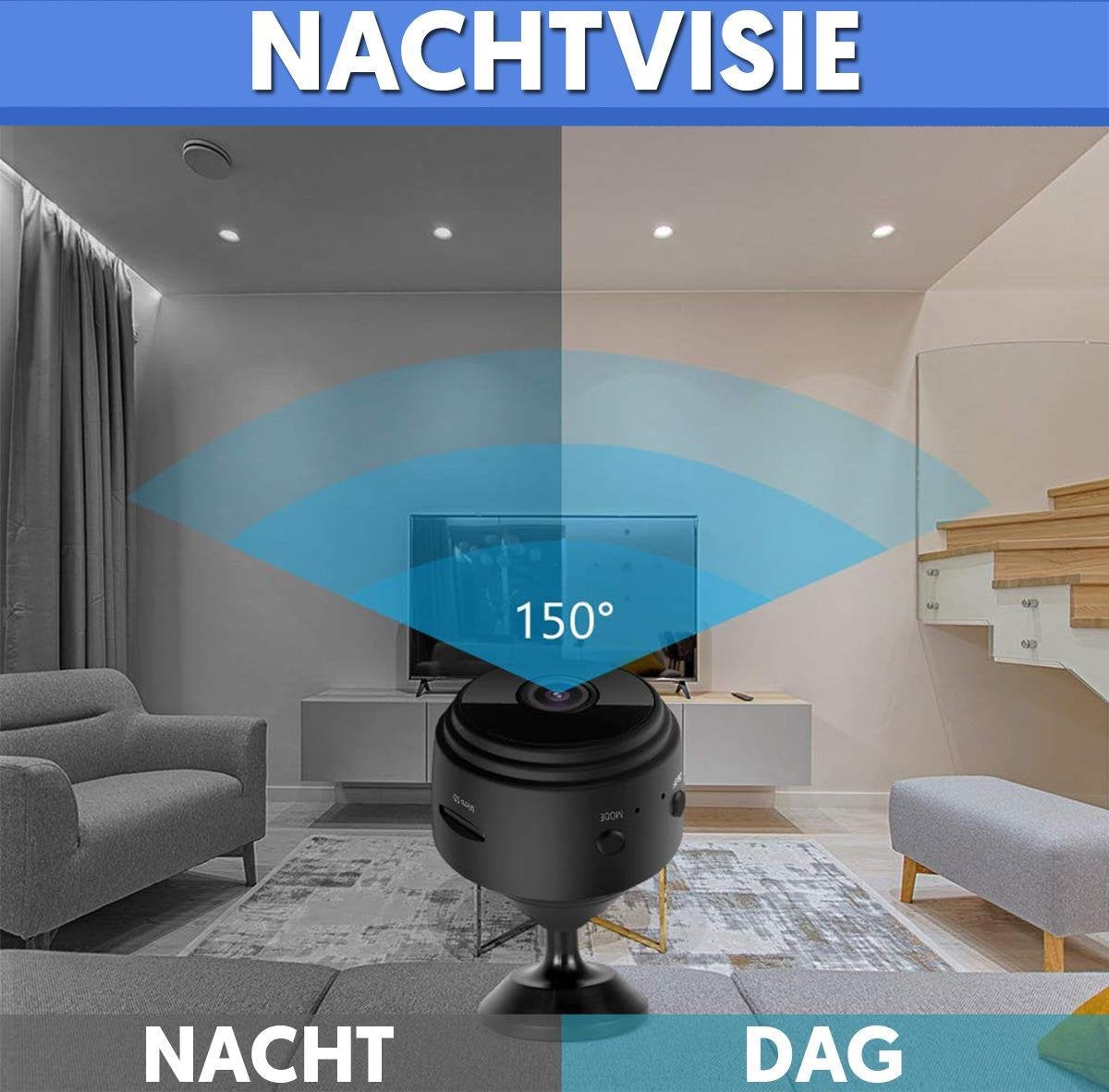 StealthView Mini Camera – Compact, Slim en Krachtig in Beveiliging