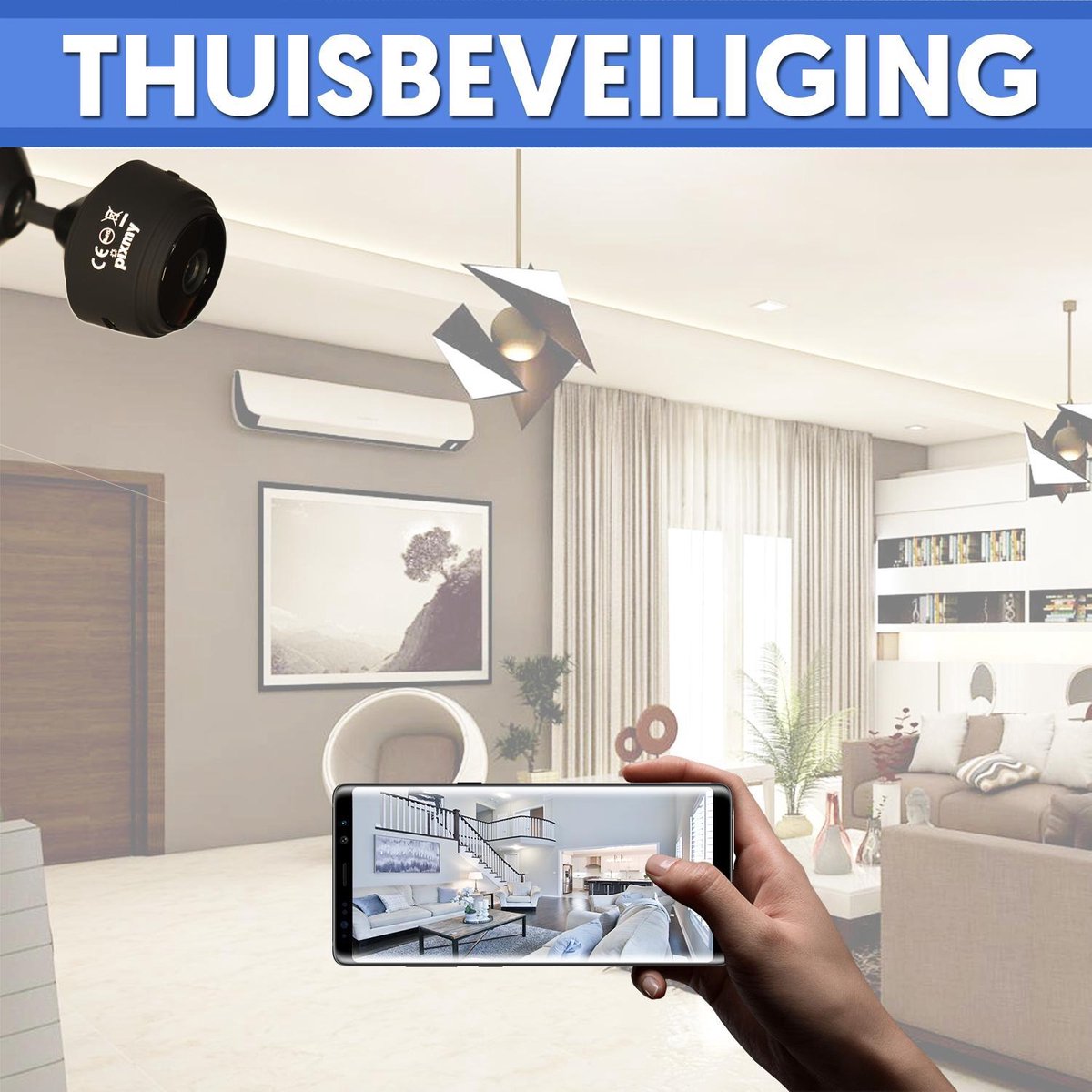 StealthView Mini Camera – Compact, Slim en Krachtig in Beveiliging