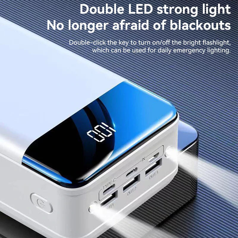 VoltMax 50000 mAh Powerbank – Ultieme Energie, Altijd en Overal