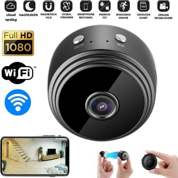 StealthView Mini Camera – Compact, Slim en Krachtig in Beveiliging