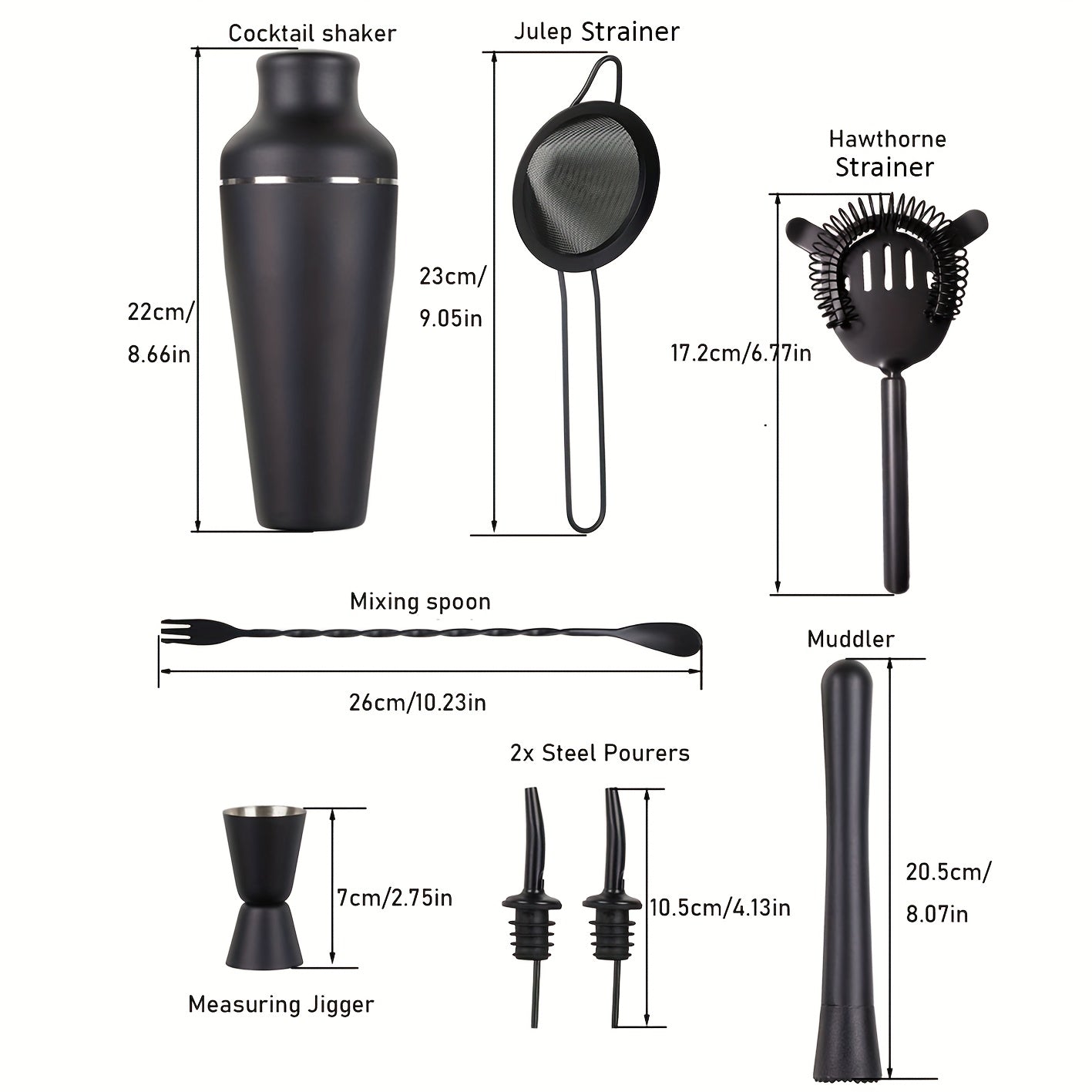 MixCraft Cocktailset – Alles-in-één Barset voor de Perfecte Cocktail Thuis
