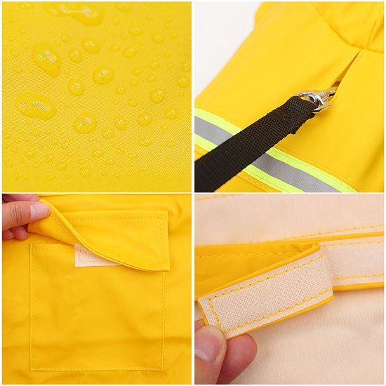 RainPaw Reflecterende Hondenregenjas – Droog, Veilig en Comfortabel in Elk Weer