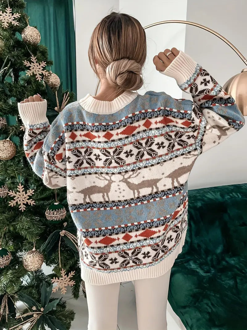 Lumi Wintertrui – Vrolijk & Gezellig in Feestelijke Stijl