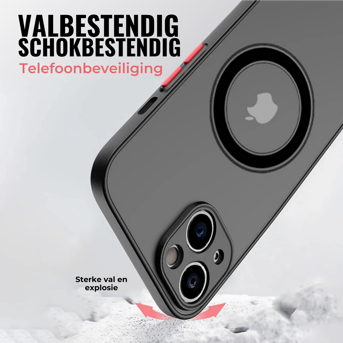 ArmorGrip MagSafe Hoes – Krachtige Bescherming, Naadloze Functionaliteit