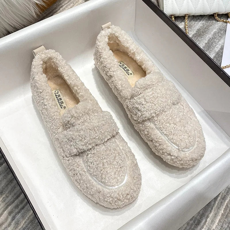 Nola teddy Loafers – Zacht, Warm & Altijd Stijlvol