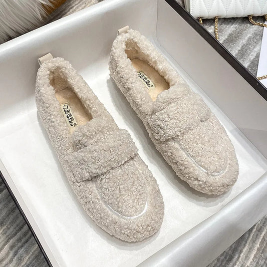 Nola teddy Loafers – Zacht, Warm & Altijd Stijlvol