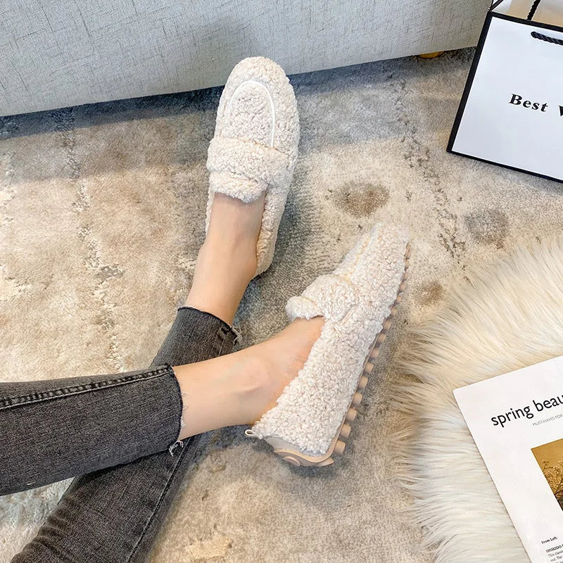 Nola teddy Loafers – Zacht, Warm & Altijd Stijlvol