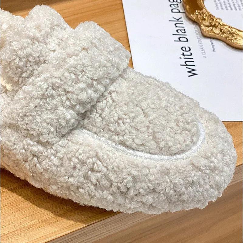 Nola teddy Loafers – Zacht, Warm & Altijd Stijlvol