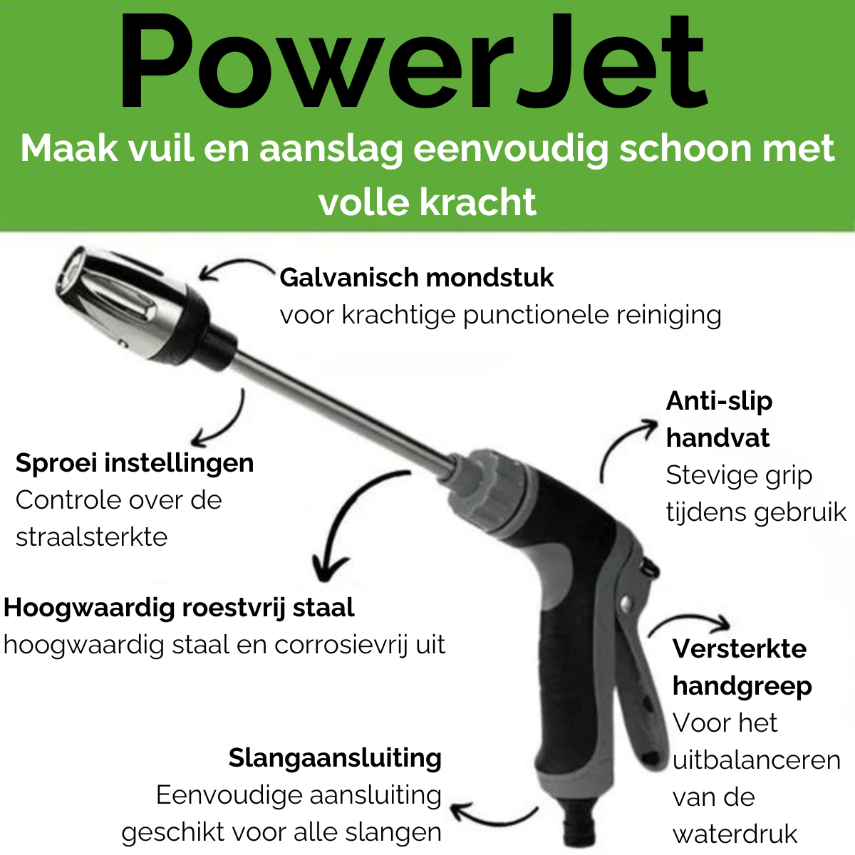 PowerJet – Gartensprühkopf 