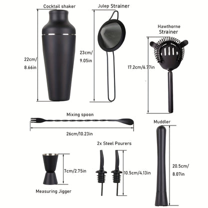 MixCraft Cocktailset – Alles-in-één Barset voor de Perfecte Cocktail Thuis