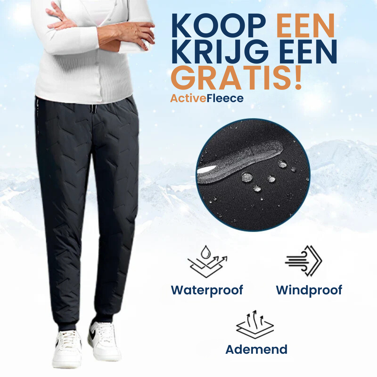 ActiveFleece - Broek 1+1 Gratis