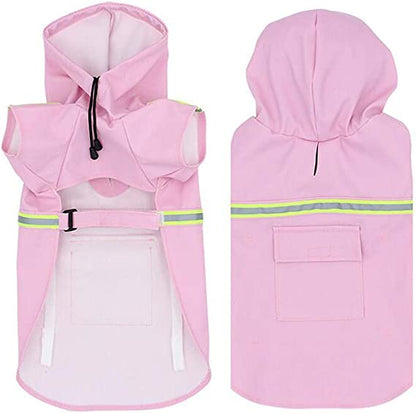 RainPaw Reflecterende Hondenregenjas – Droog, Veilig en Comfortabel in Elk Weer