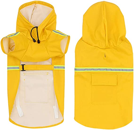 RainPaw Reflecterende Hondenregenjas – Droog, Veilig en Comfortabel in Elk Weer