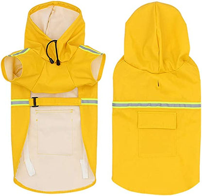 RainPaw Reflecterende Hondenregenjas – Droog, Veilig en Comfortabel in Elk Weer