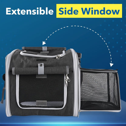 PawRide Fietsmand – Uitbreidbare Draagmand voor Huisdieren tot 8 kg