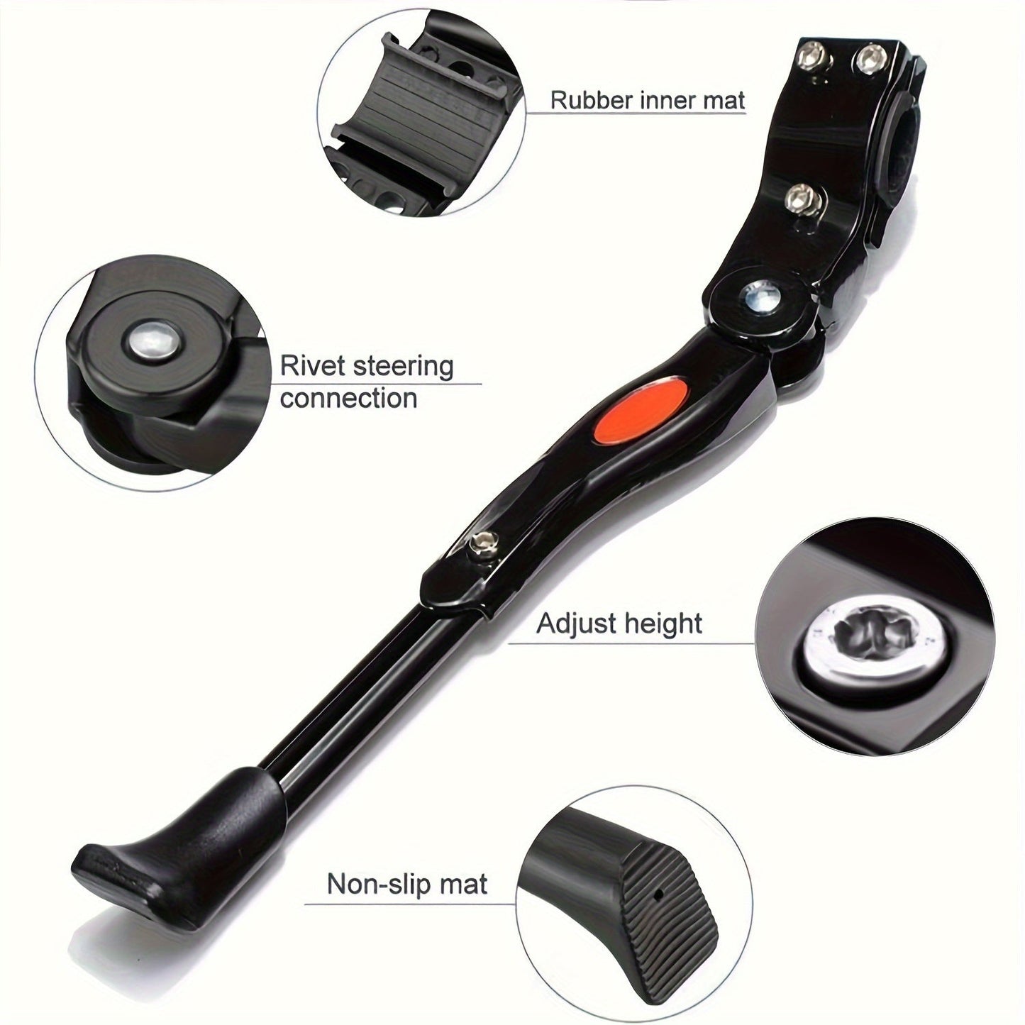 BikeGrip Verstelbare Fietsstandaard – Stevig, Flexibel en Praktisch