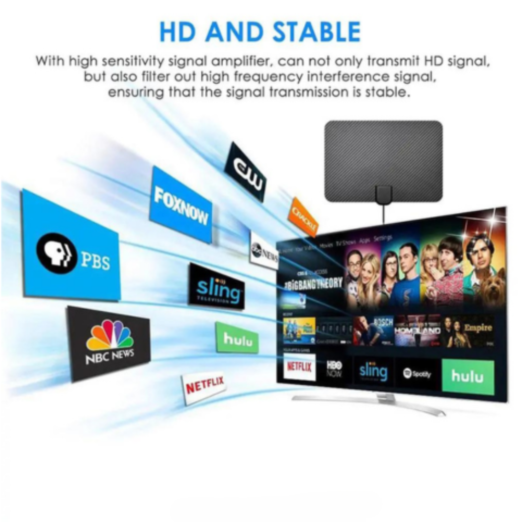 Spider pattern HDTV cable antenna 4K