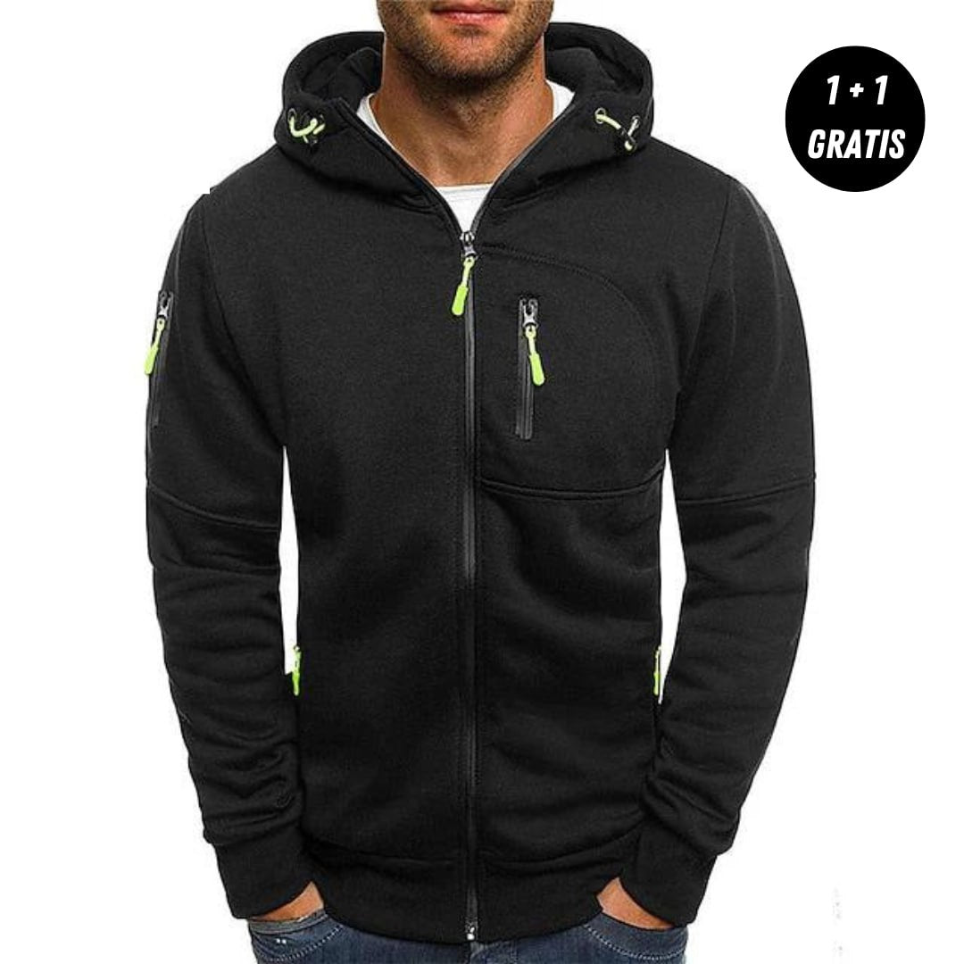 Milian Hoodie Vest - 1+1 Gratis